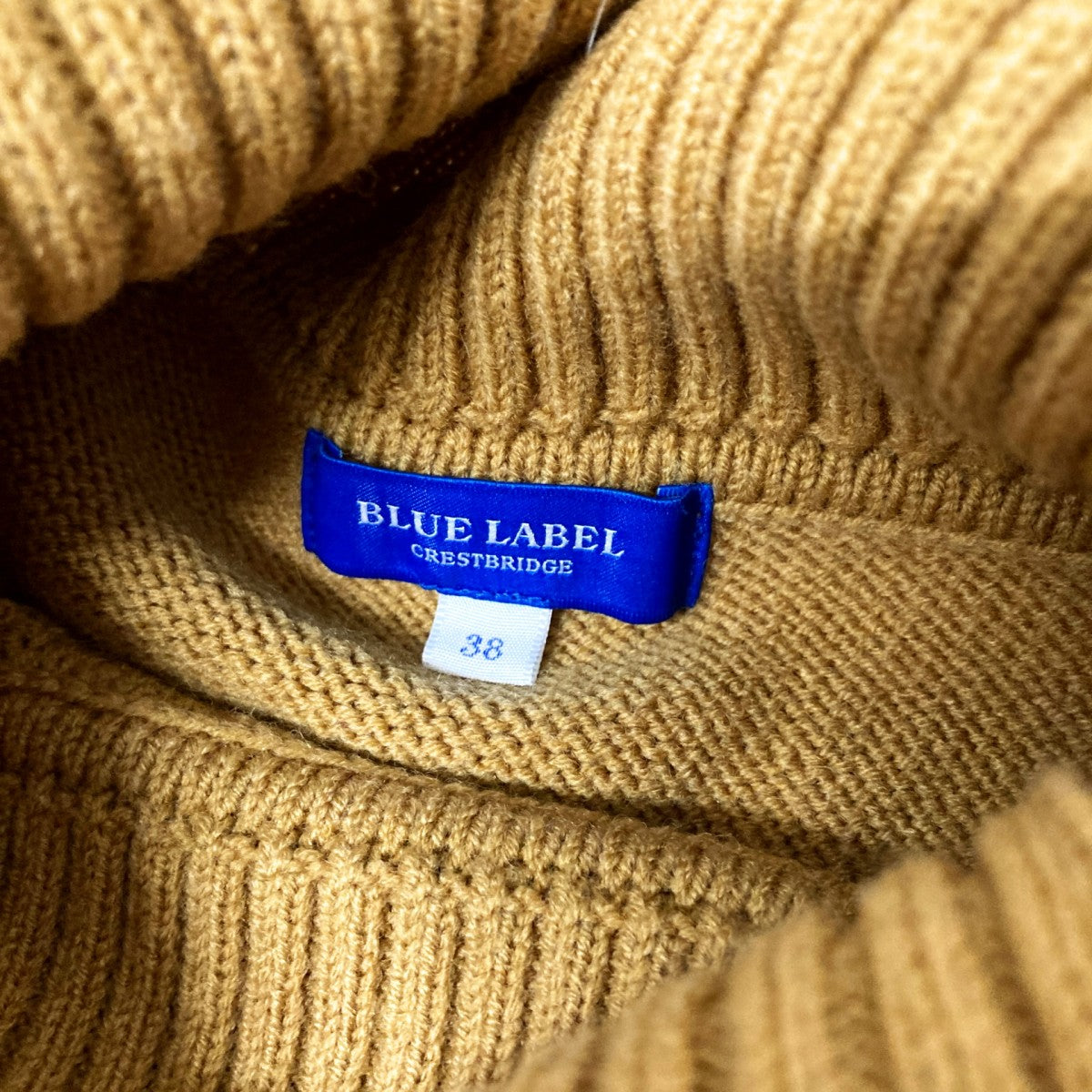 BLUE LABEL CRESTBRIDGE ニットワンピース55J16 859 64 古着・中古-5枚目のアイテム画像