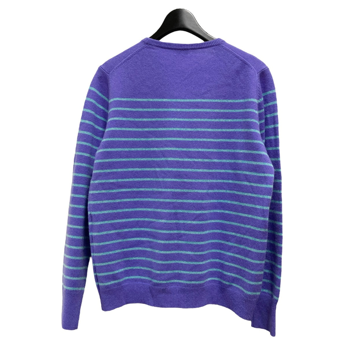 KULE×ESTNATION ボーダーカシミヤニット 古着・中古-2枚目のアイテム画像