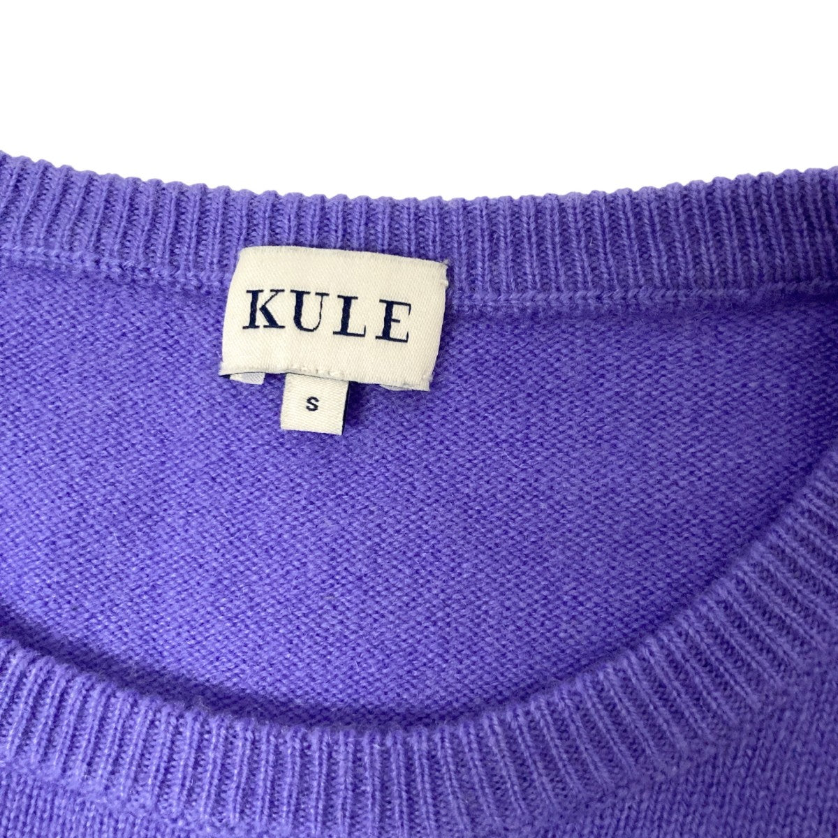 KULE×ESTNATION ボーダーカシミヤニット 古着・中古-4枚目のアイテム画像