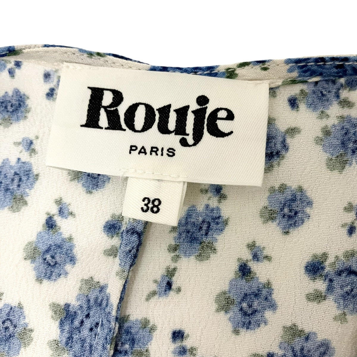 Rouje 総柄ワンピース 古着・中古-5枚目のアイテム画像