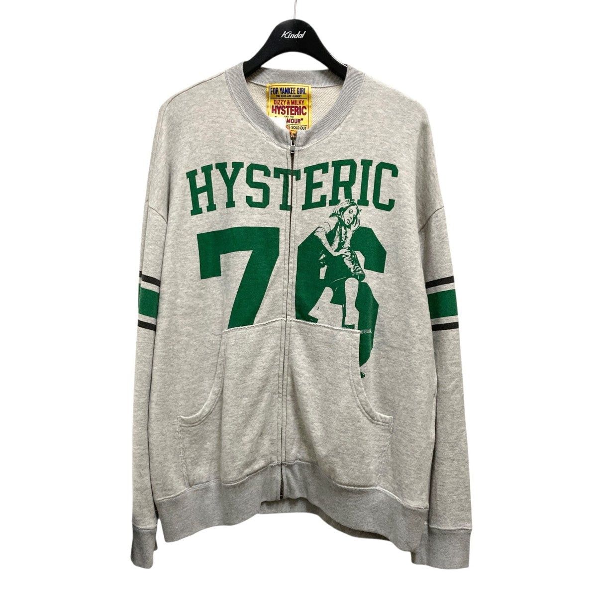 Hysteric Glamour(ヒステリックグラマー) ジップトレーナー01241CJ01