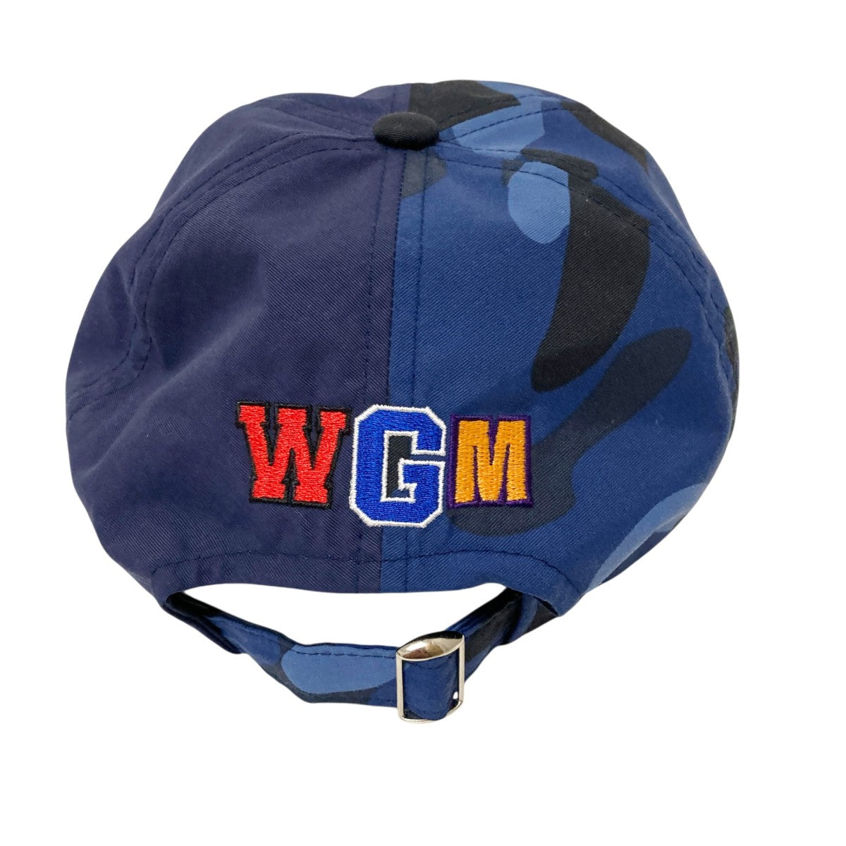 BAPE シャークキャップ A BATHING APE(アベイシングエイプ) カモフラ柄