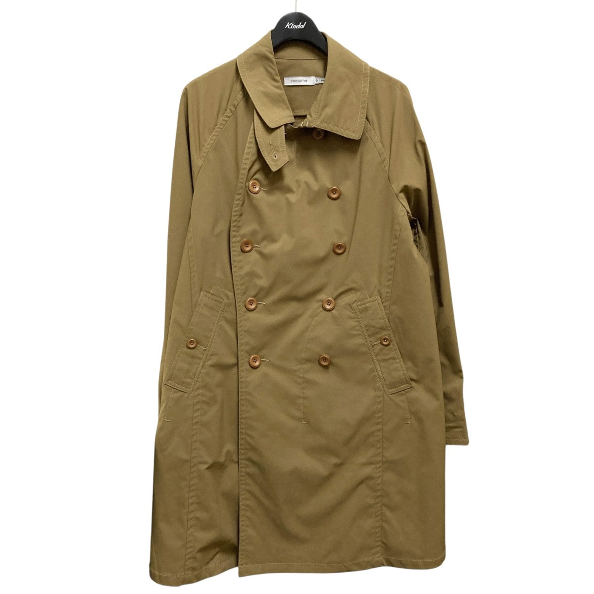 nonnative SAILER COAT POLY STRETCH TWILLダブルコートNN J2809 古着・中古-1枚目のアイテム画像