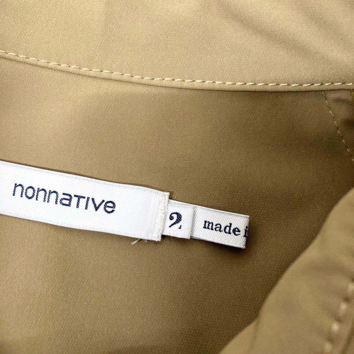 nonnative SAILER COAT POLY STRETCH TWILLダブルコートNN J2809 古着・中古-4枚目のアイテム画像