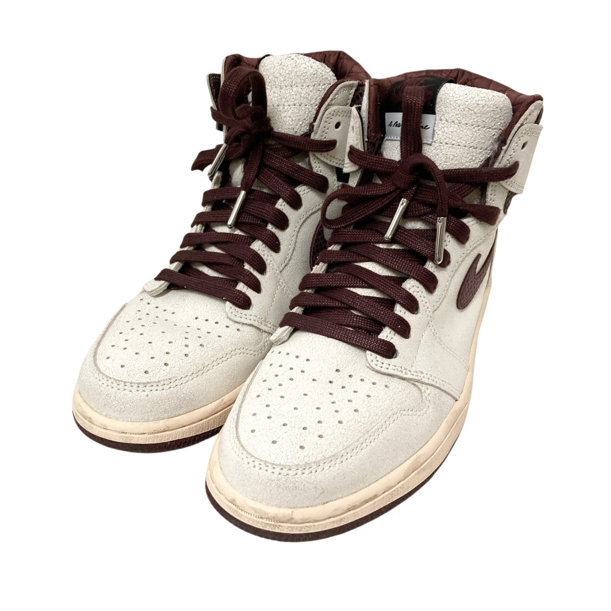 NIKE×A Ma Maniere AIR JORDAN 1 RETRO HIGH OG SPハイカットスニーカーDO7097 100 古着・中古-1枚目のアイテム画像