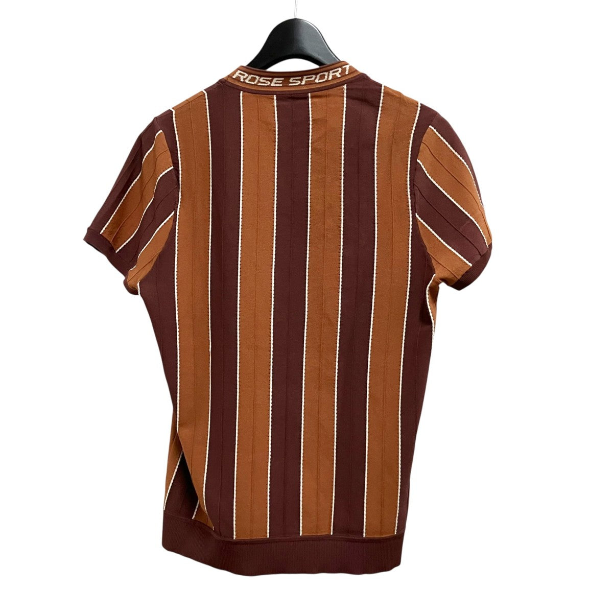 Martine rose LOGO TIGHT T-SHIRTストライプTシャツ 古着・中古-2枚目のアイテム画像