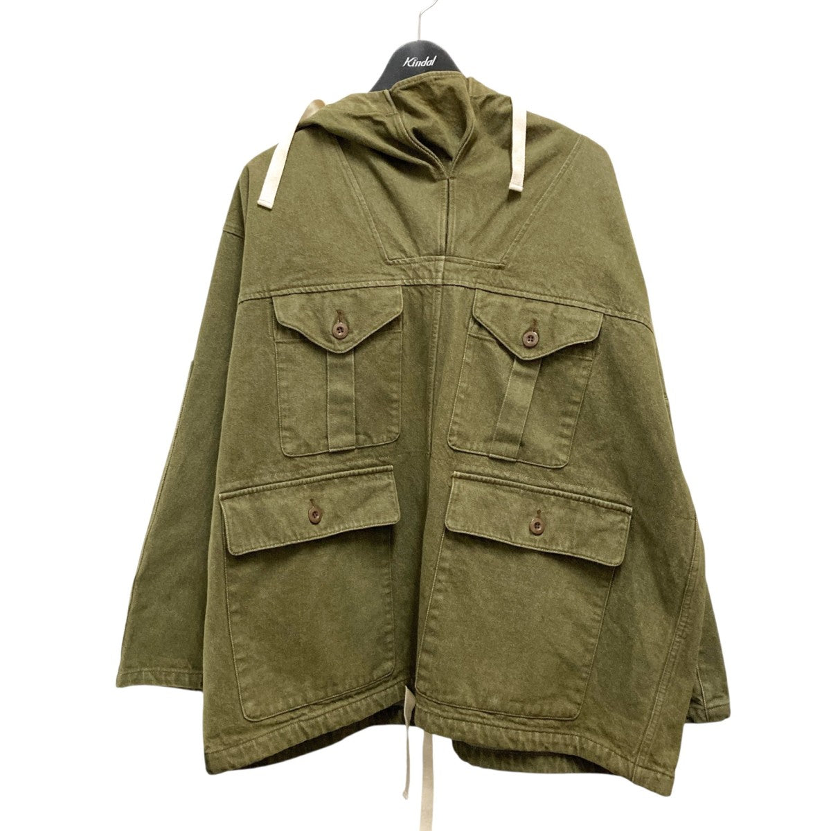 GREEN DENIM SMOCKアノラックパーカー51177