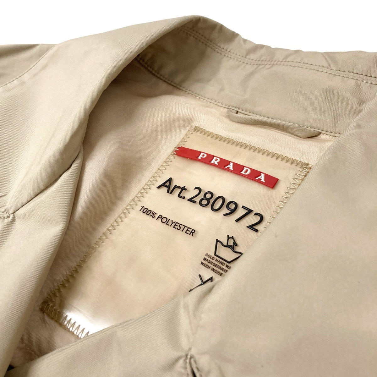 PRADA SPORTS(プラダスポーツ) トレンチコート280972 280972 ベージュ