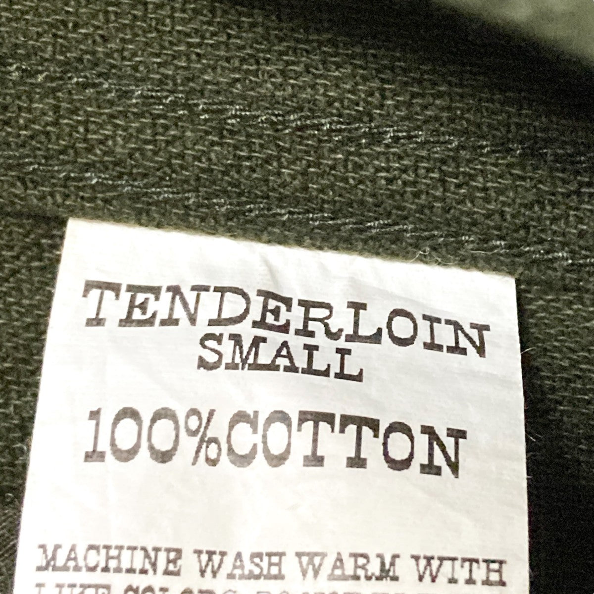 TENDERLOIN(テンダーロイン) コットンジャケット グリーン サイズ S
