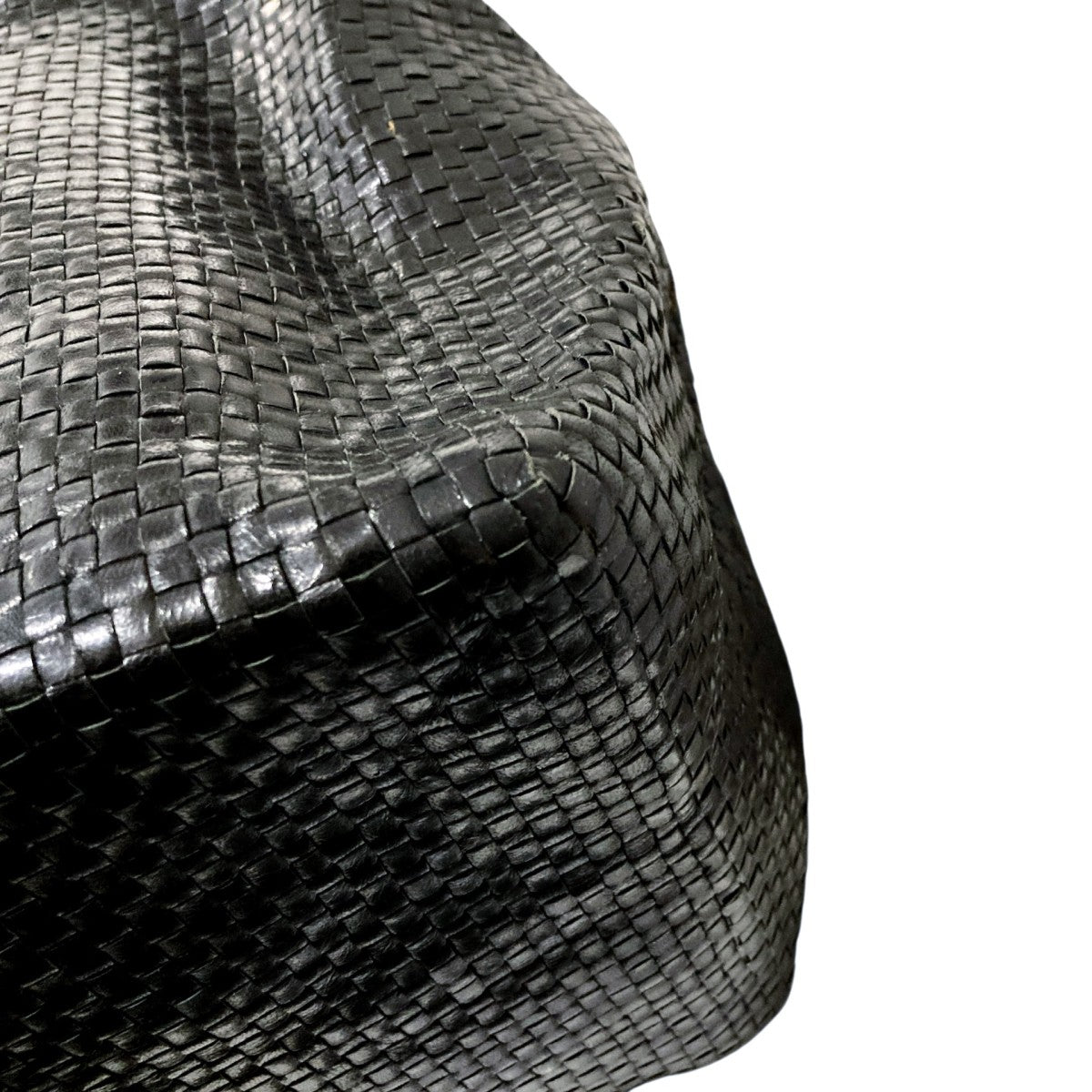 JURGEN LEHL(ヨーガンレール) レザーメッシュバッグ ブラック｜【公式