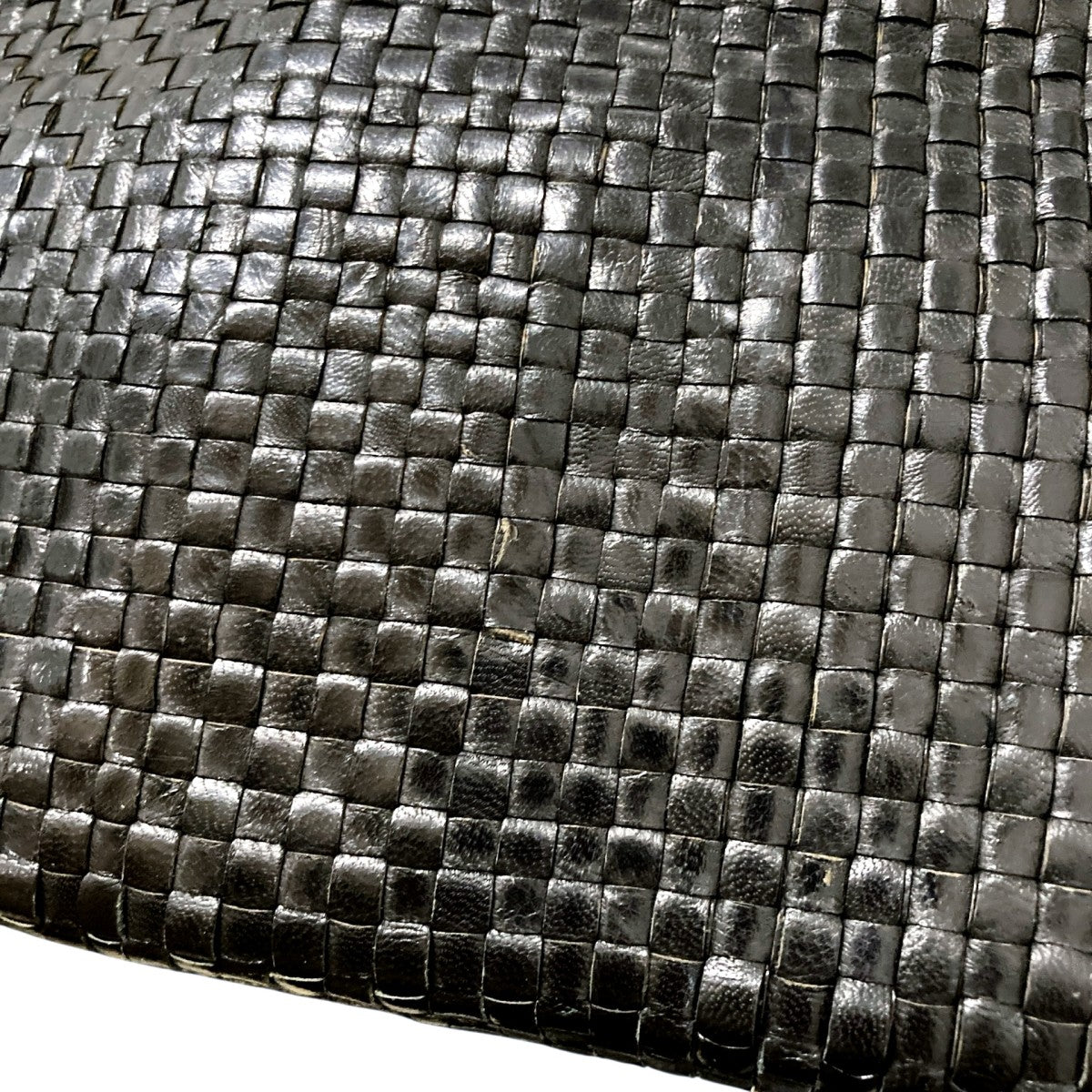 JURGEN LEHL(ヨーガンレール) レザーメッシュバッグ ブラック｜【公式