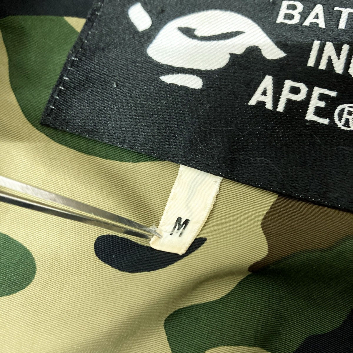 A BATHING APE 1st Camoカモフラ柄ジャケット 古着・中古-6枚目のアイテム画像