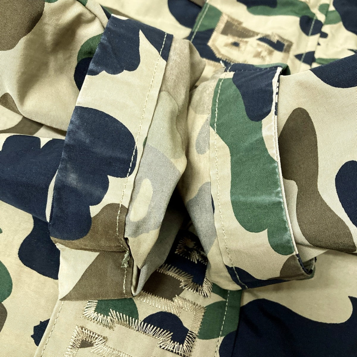 A BATHING APE 1st Camoカモフラ柄ジャケット 古着・中古-7枚目のアイテム画像