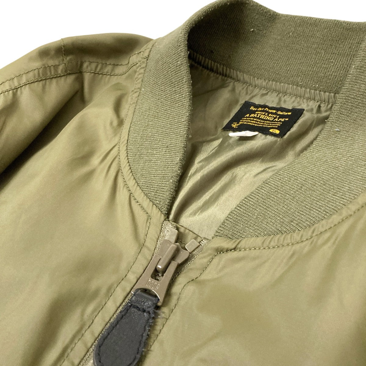 A BATHING APE(アベイシングエイプ) MA-1ジャケット001GDE201009X