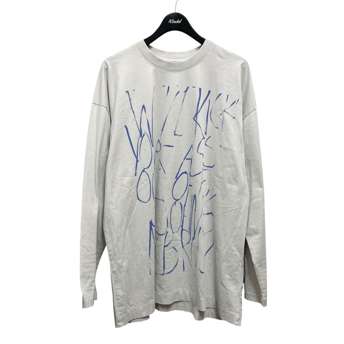 RAF SIMONS×PHILIPPE VANDENBERG プリントカットソー231 139A 古着・中古-1枚目のアイテム画像