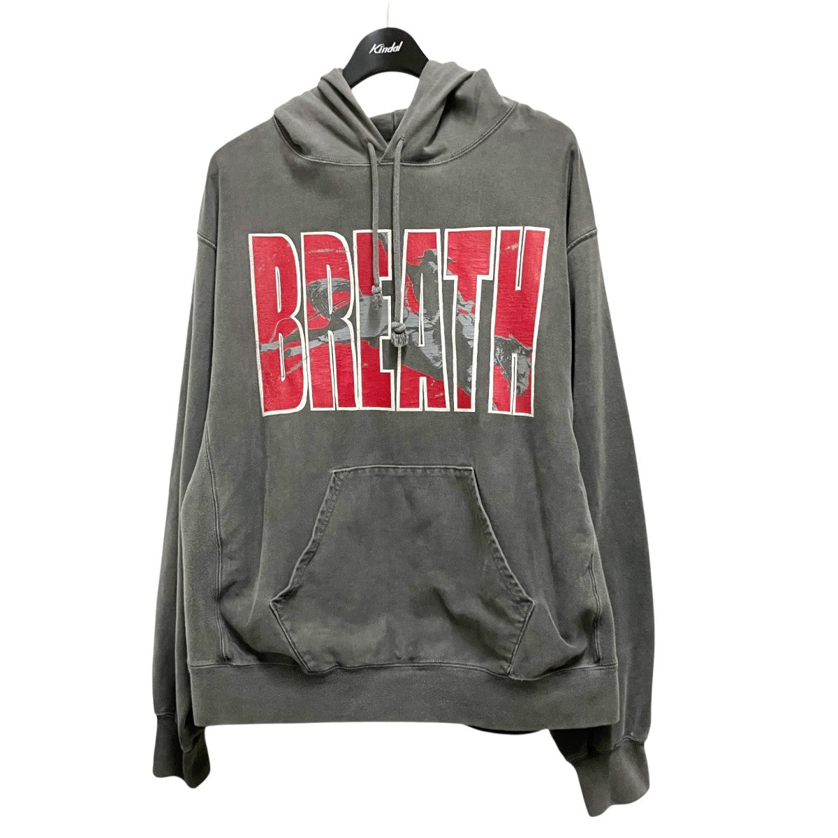 LOGO HORSE HOODIEプルオーバーパーカーBRNRG G 5001