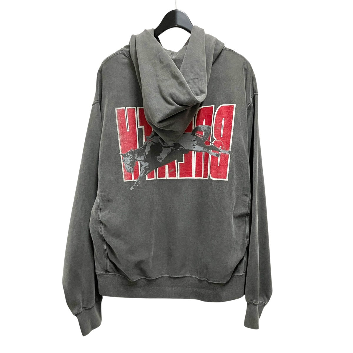 LOGO HORSE HOODIEプルオーバーパーカーBRNRG G 5001