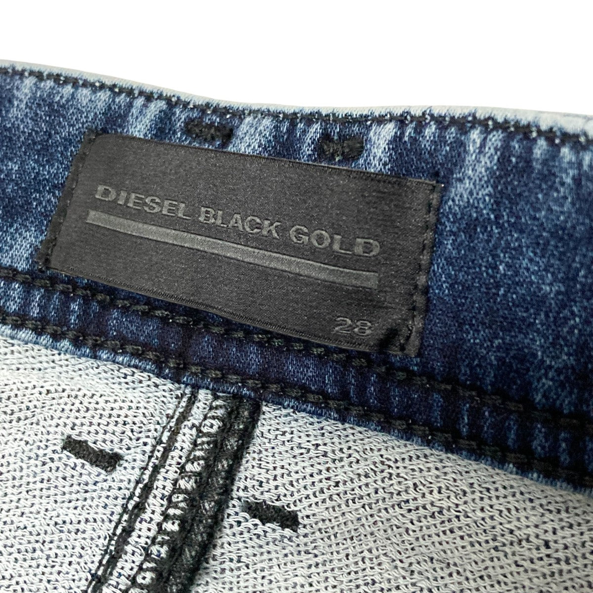 DIESEL BLACK GOLD コーティング加工デニムパンツTYPE 2831 古着・中古-5枚目のアイテム画像