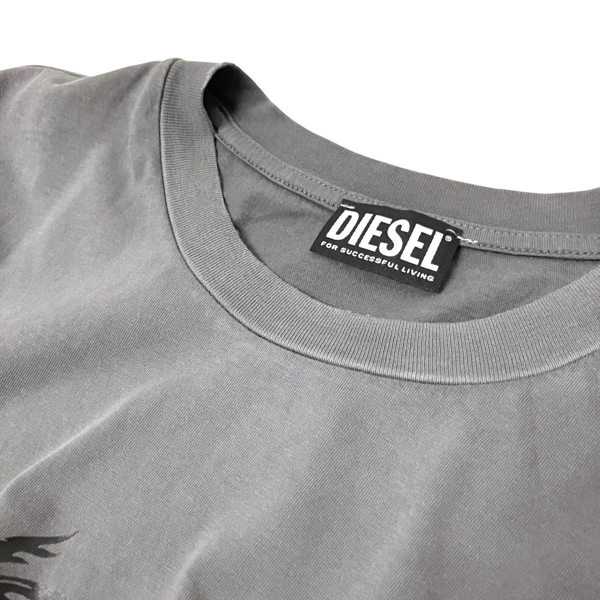 DIESEL ダメージ加工半袖TシャツA03008 古着・中古-3枚目のアイテム画像