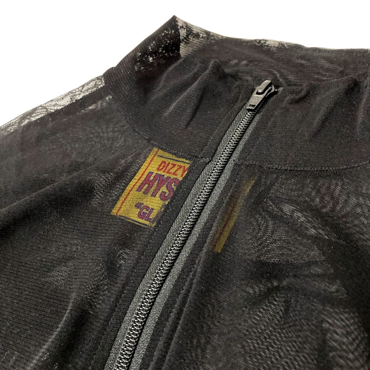 Hysteric Glamour TYPE LOGO柄ジャカード ブルゾンレースジャケット01251AB05 古着・中古-3枚目のアイテム画像