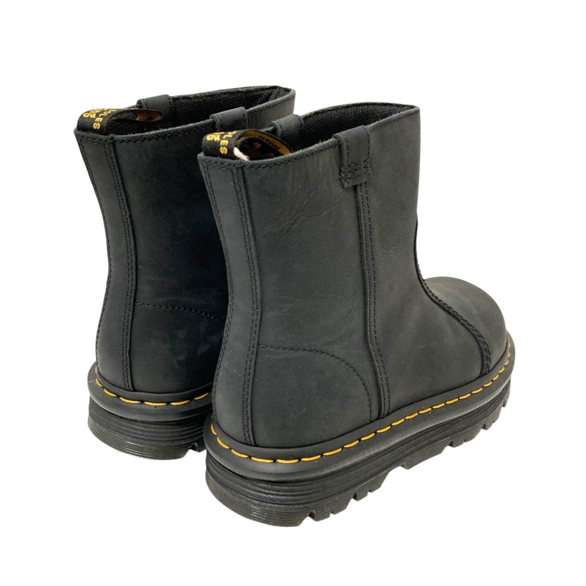 Dr．Martens(ドクターマーチン) ZEBZAG RIGGERショートブーツ ブラック