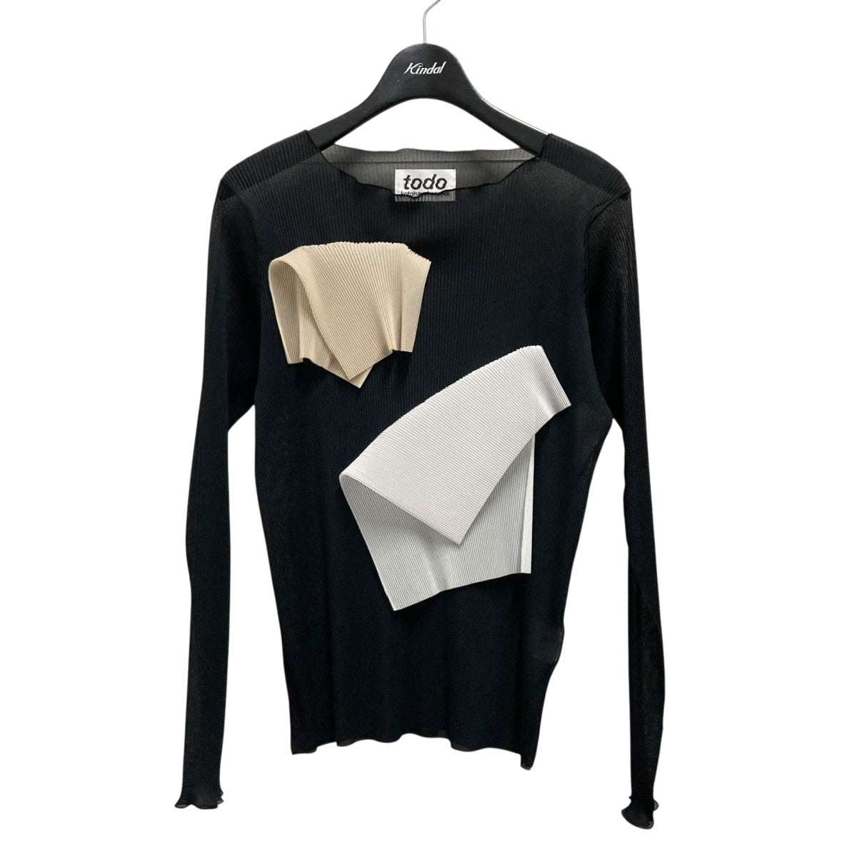 【今だけ値下げ中！】kotohayokozawa グラフィックカットソー　長袖 kotohayokozawa(コトハ ヨコザワ) 長袖カットソー ライトグリーン