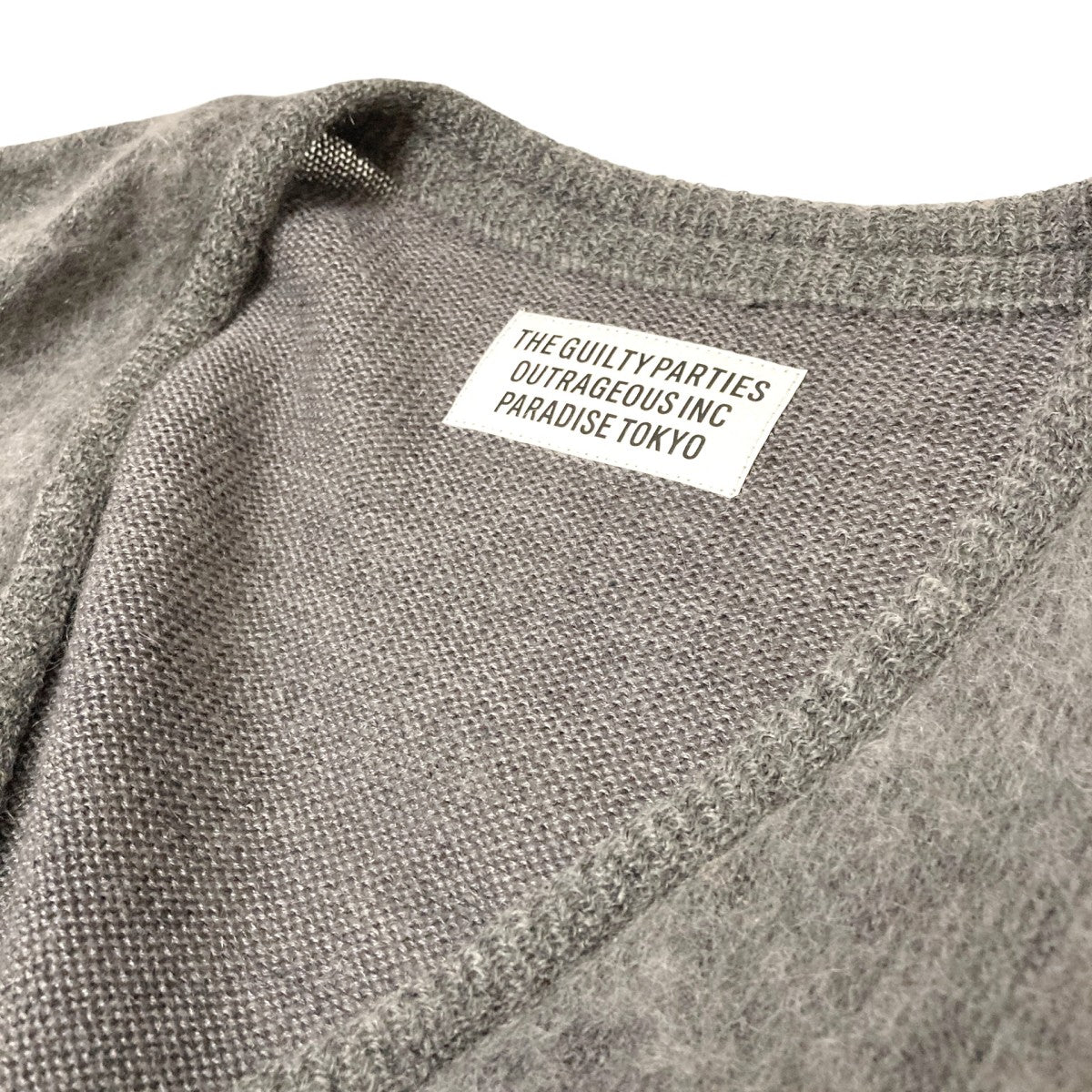 21AWMOHAIR KNIT CARDIGANモヘヤ混カーディガン