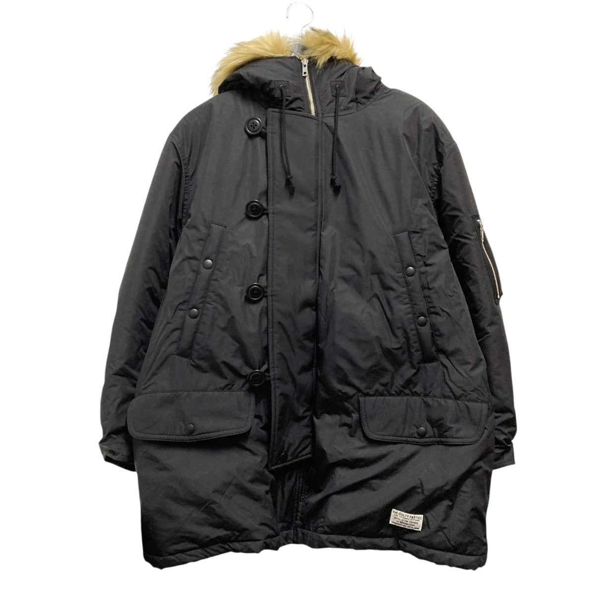 ジャケット・アウター WACKO MARIA N-3B FLIGHT JACKET WACKO MARIA(ワコマリア) N-3B FLIGHT JACKET中綿ジャケット ブラック