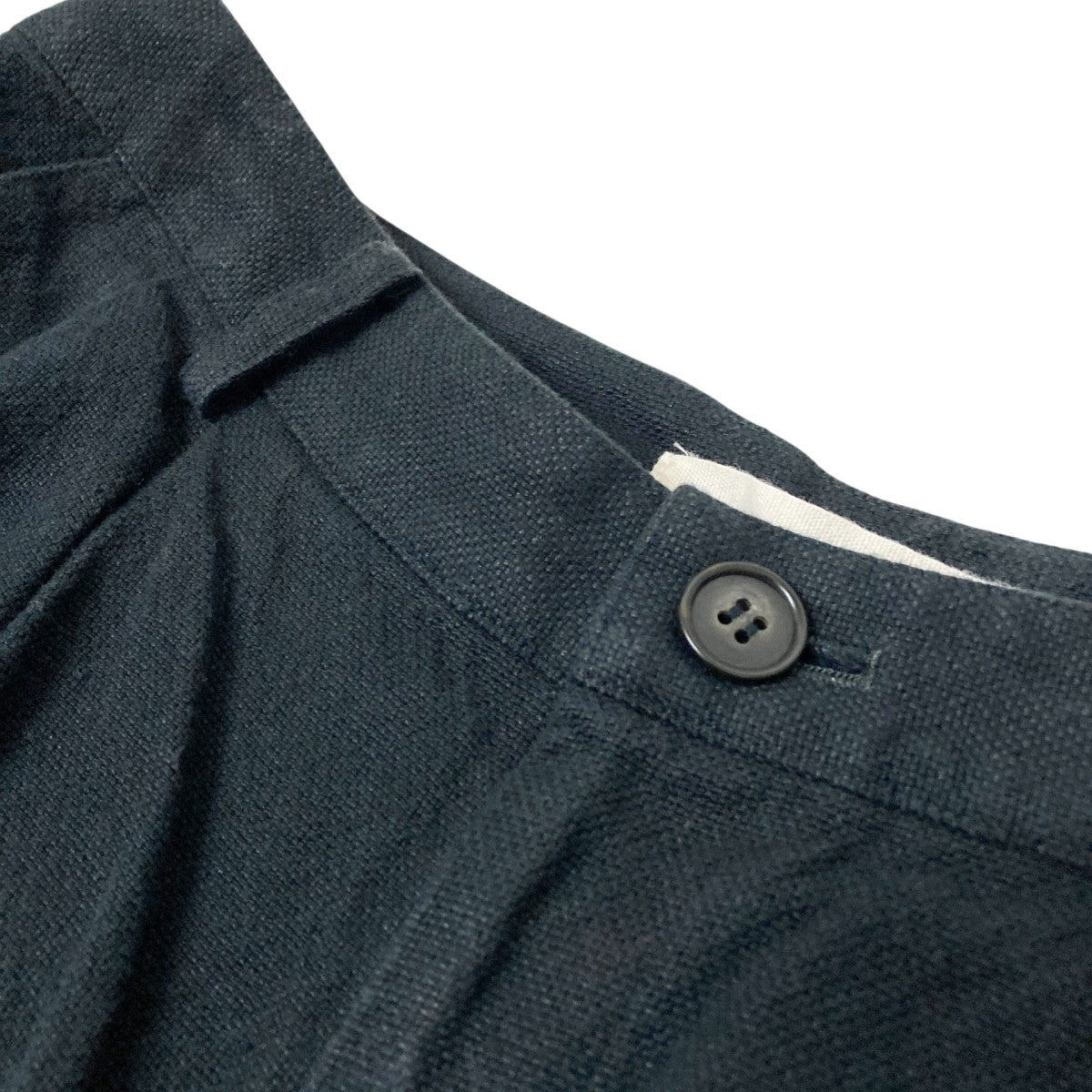 evam eva リネン混パンツE181T076 古着・中古-3枚目のアイテム画像