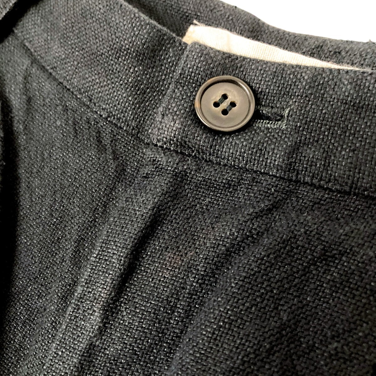 evam eva リネン混パンツE181T076 古着・中古-4枚目のアイテム画像