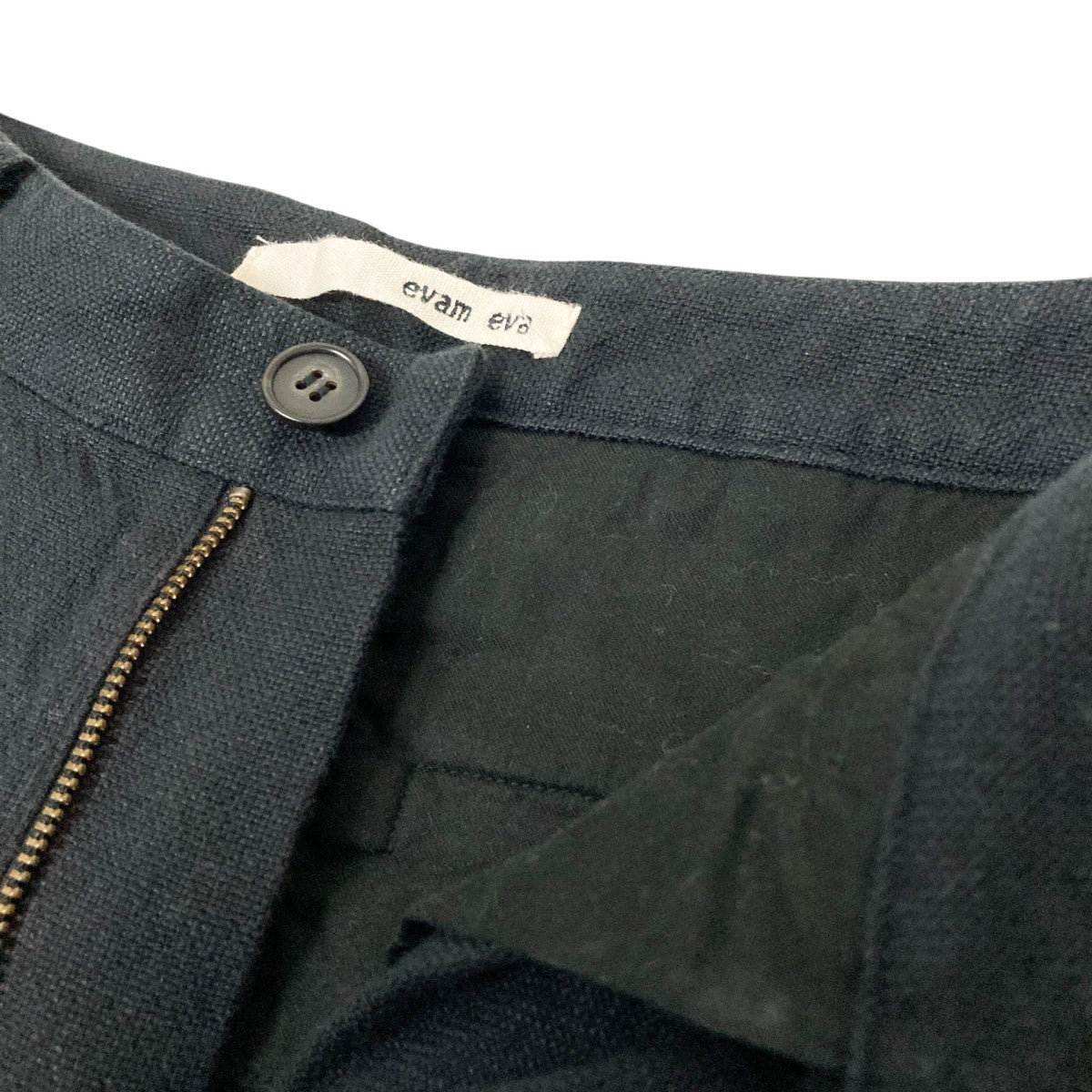 evam eva リネン混パンツE181T076 古着・中古-5枚目のアイテム画像