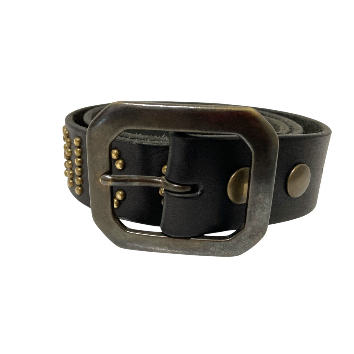 HYSTERIC GLAMOUR ロゴバックル スタッズ レザーベルト 115 HYSTERIC GLAMOUR ロゴバックル スタッズ レザーベルト 115 HYSTERIC