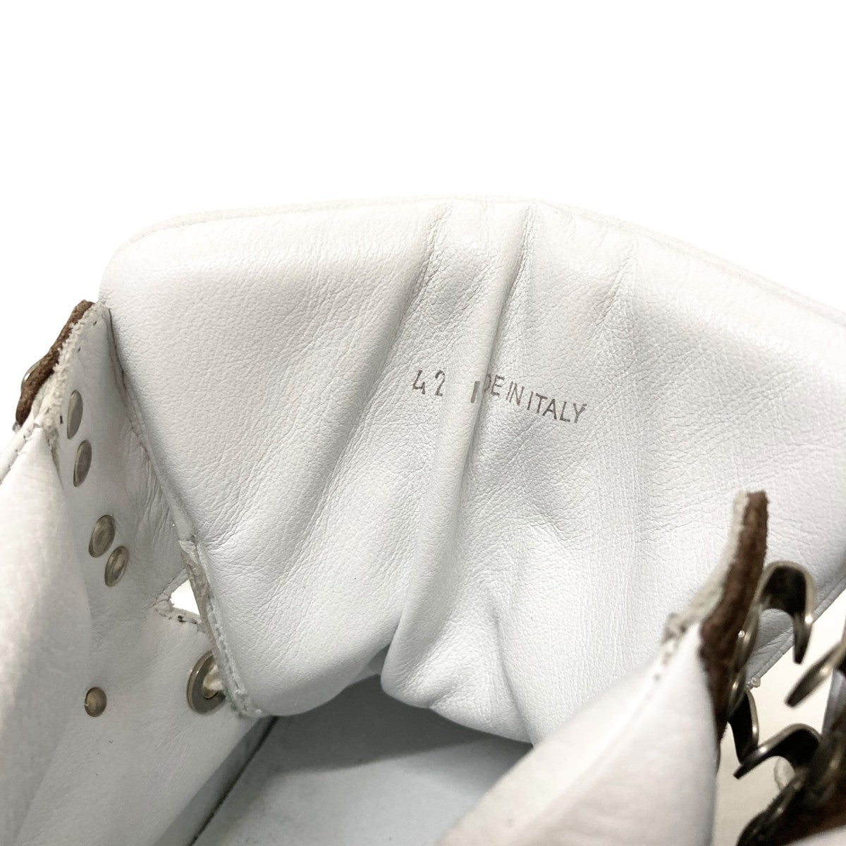 JIMMY CHOO(ジミーチュウ) ハイカットスニーカー ブラウン×ブルー