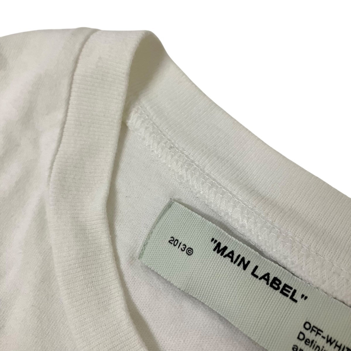 OFFWHITE 半袖TシャツOMAA027R20185006 古着・中古-4枚目のアイテム画像