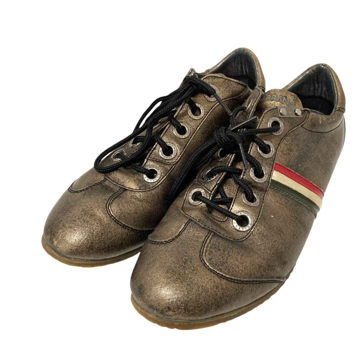 DOLCE ＆ GABBANA ヴィンテージ加工スニーカーCA0264 古着・中古-1枚目のアイテム画像