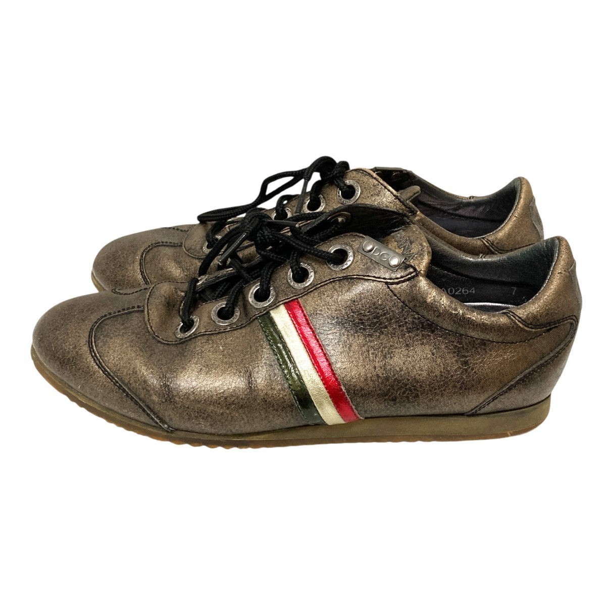 DOLCE ＆ GABBANA ヴィンテージ加工スニーカーCA0264 古着・中古-3枚目のアイテム画像