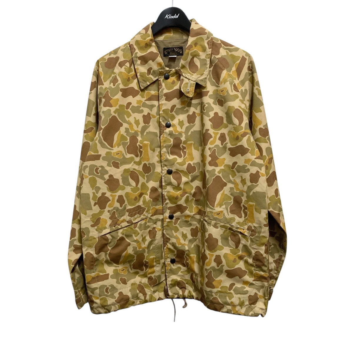 WEST RIDE CYCLE FUR WINDBREAKERカモフラ柄ウィンドブレイカー 古着・中古-1枚目のアイテム画像
