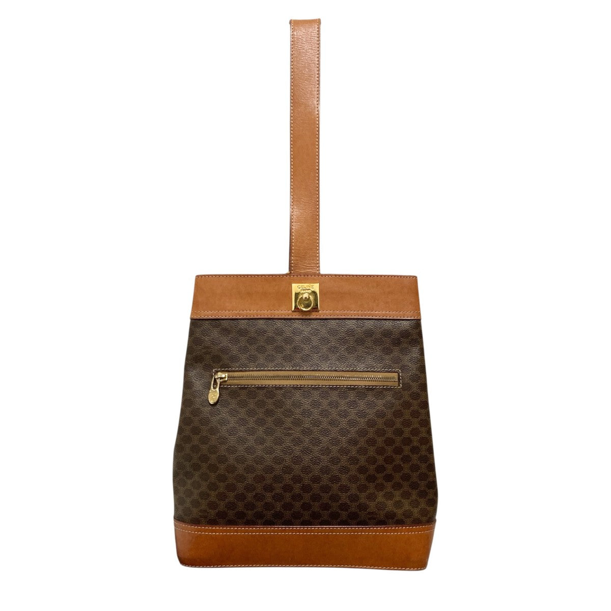CELINE マカダムショルダーバッグ 古着・中古-1枚目のアイテム画像