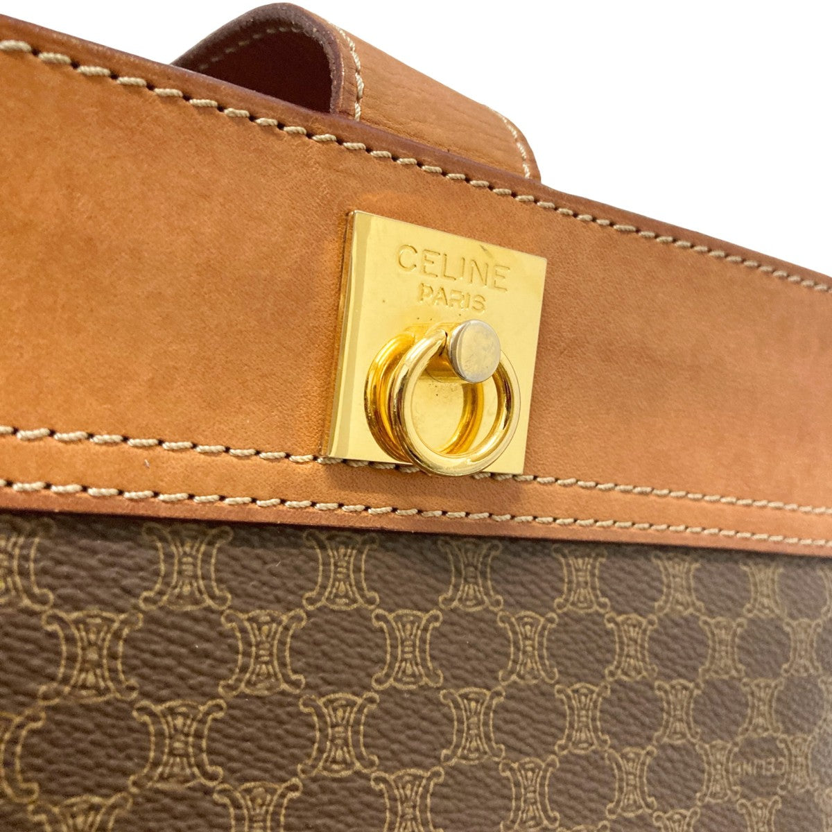CELINE マカダムショルダーバッグ 古着・中古-5枚目のアイテム画像