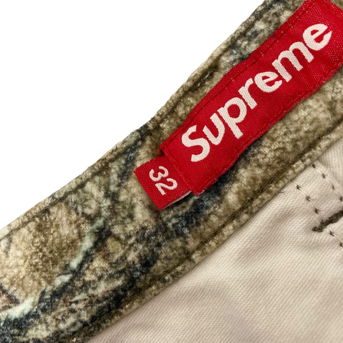 Supreme Moleskin Double Knee Painter Pant Camoカモフラ柄パンツ 古着・中古-5枚目のアイテム画像