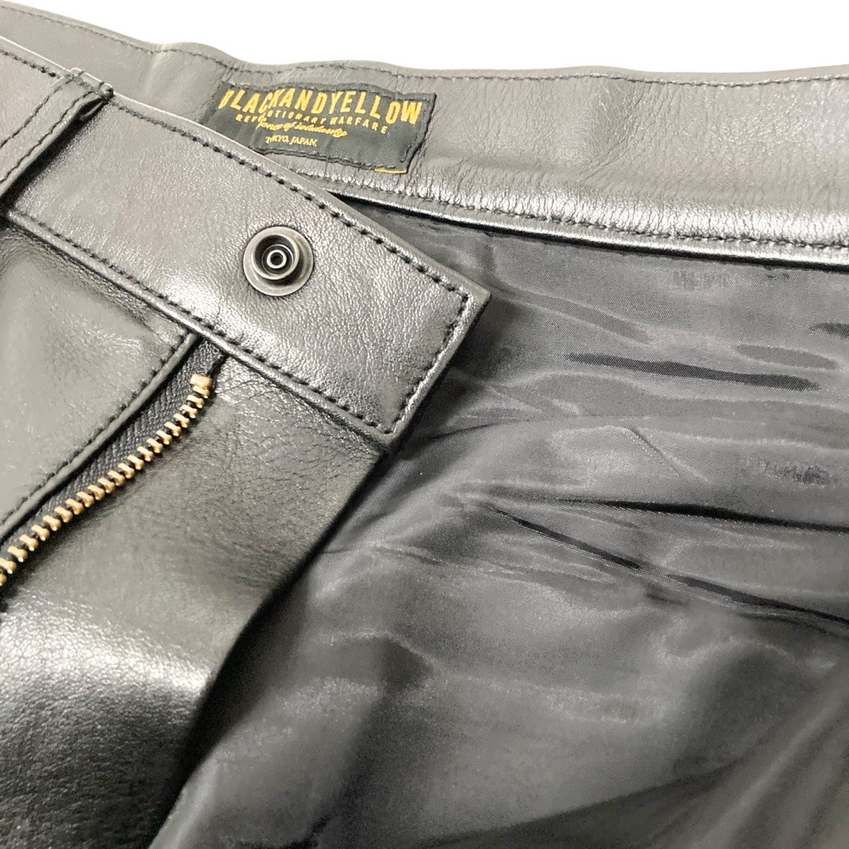 RATS(ラッツ) レザーパンツ24SPP1001 24SPP1001 ブラック サイズ M