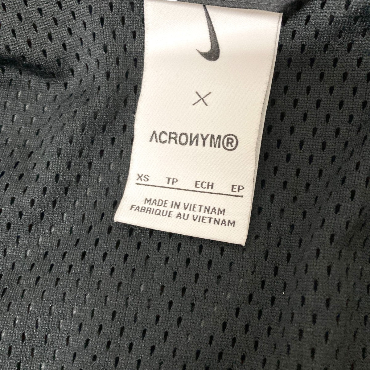 NIKE×ACRONYM Woven JacketジップジャケットCZ4669 010 古着・中古-5枚目のアイテム画像