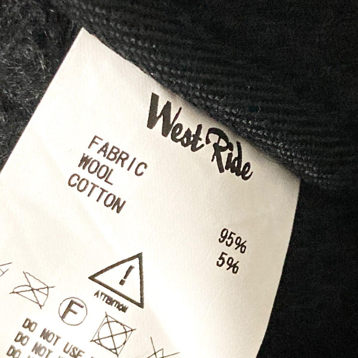 WEST RIDE(ウエストライド) ビーチクロス ベスト ネイビー サイズ 38