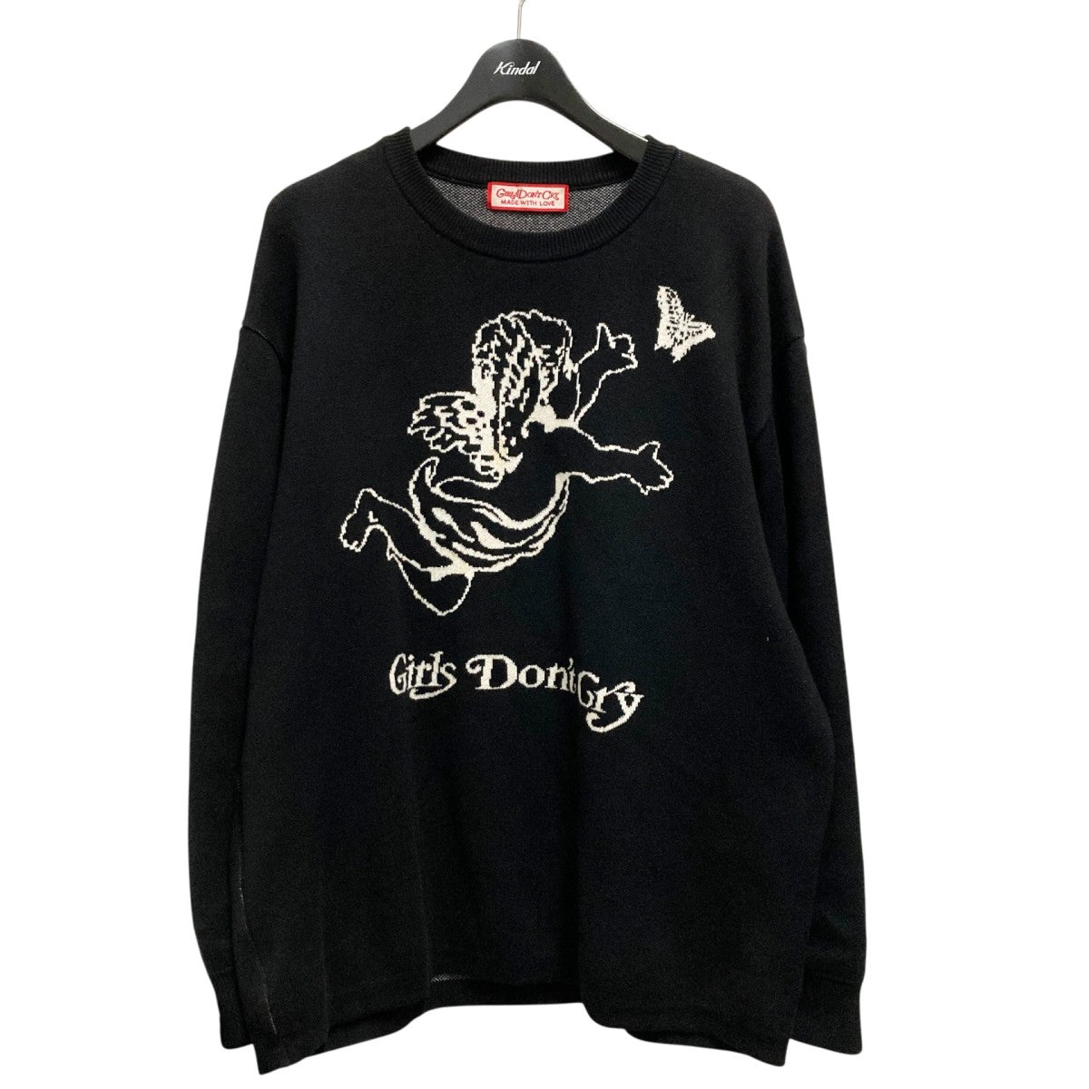 GIRLS DON’T CRY 24AWAngel Knit長袖ニット 古着・中古-1枚目のアイテム画像