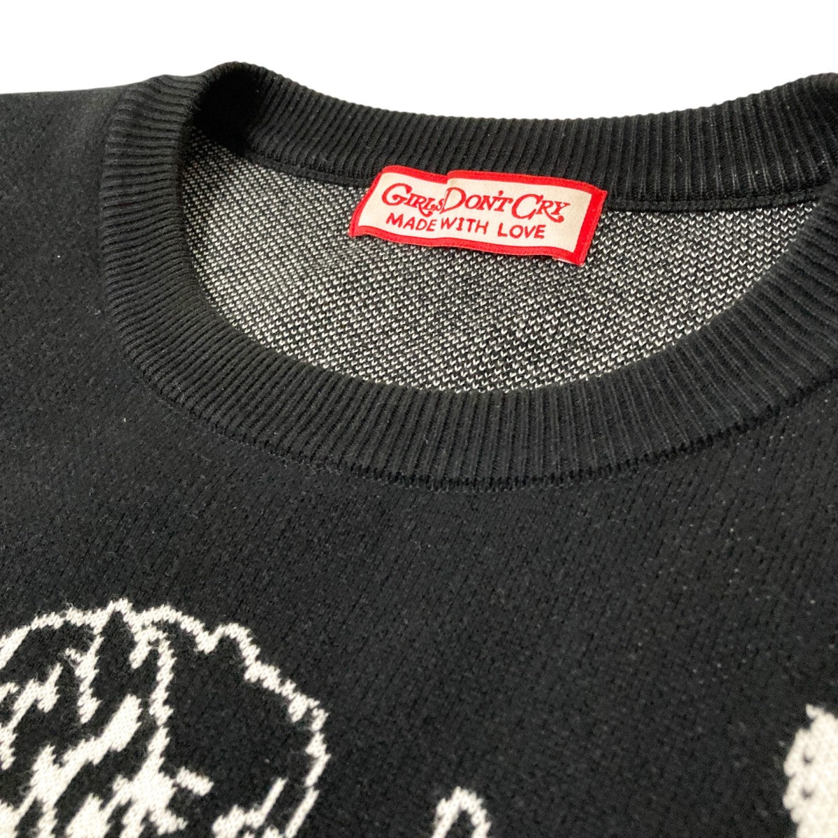 Girls Don't Cry Angel Knit ブラック　Mサイズ Girls Don't Cry 【値下げ】GIRLS DON'T CRY 24SS 「ANGEL KNIT