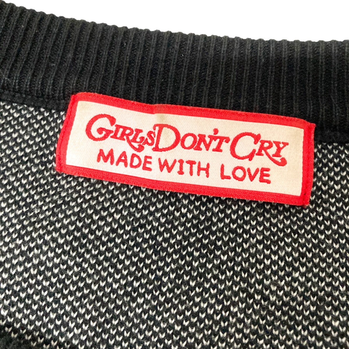 GIRLS DON’T CRY 24AWAngel Knit長袖ニット 古着・中古-4枚目のアイテム画像