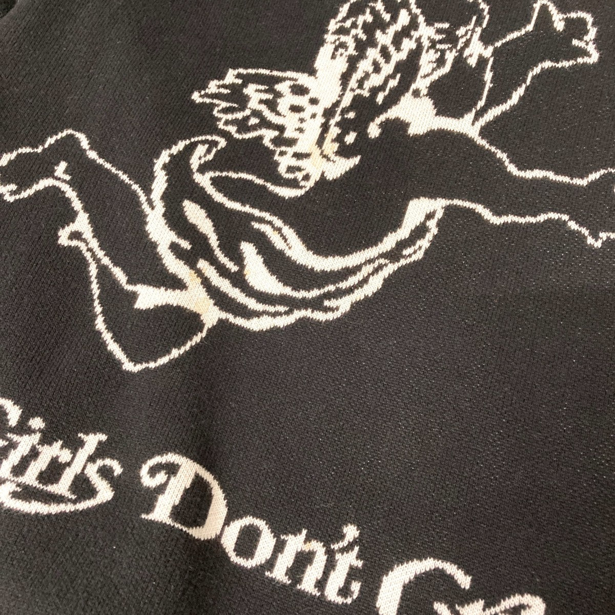 GIRLS DON’T CRY 24AWAngel Knit長袖ニット 古着・中古-5枚目のアイテム画像