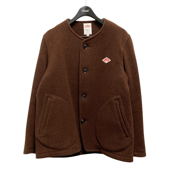 DANTON(ダントン) ノーカラージャケットJD 8990 JD 8990 ブラウン