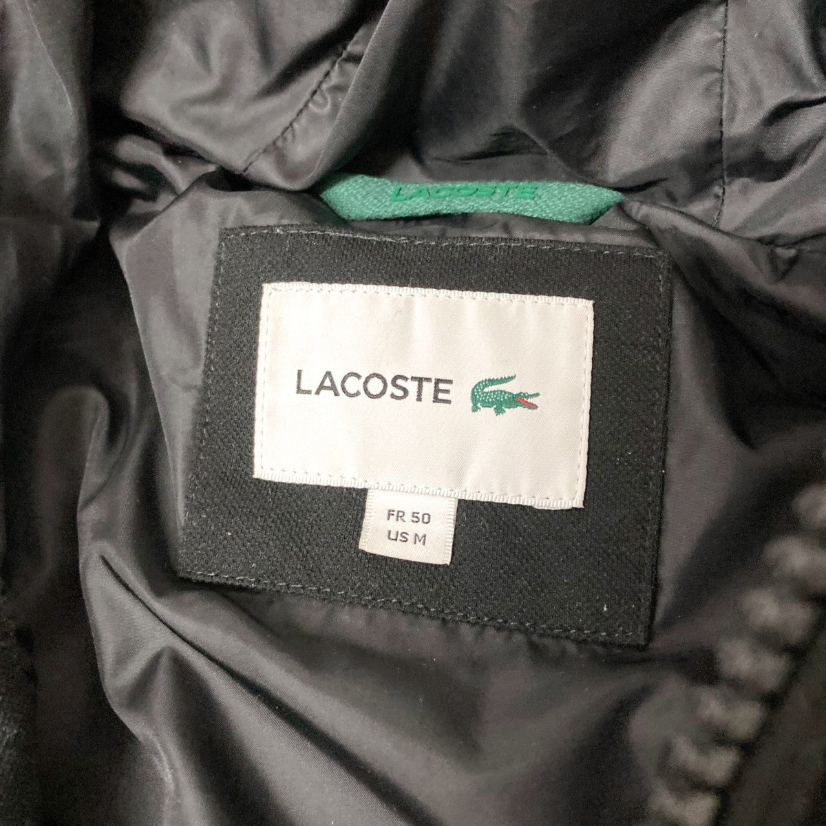 LACOSTE(ラコステ) ダウンジャケットBH102LJ BH102LJ ブラック サイズ