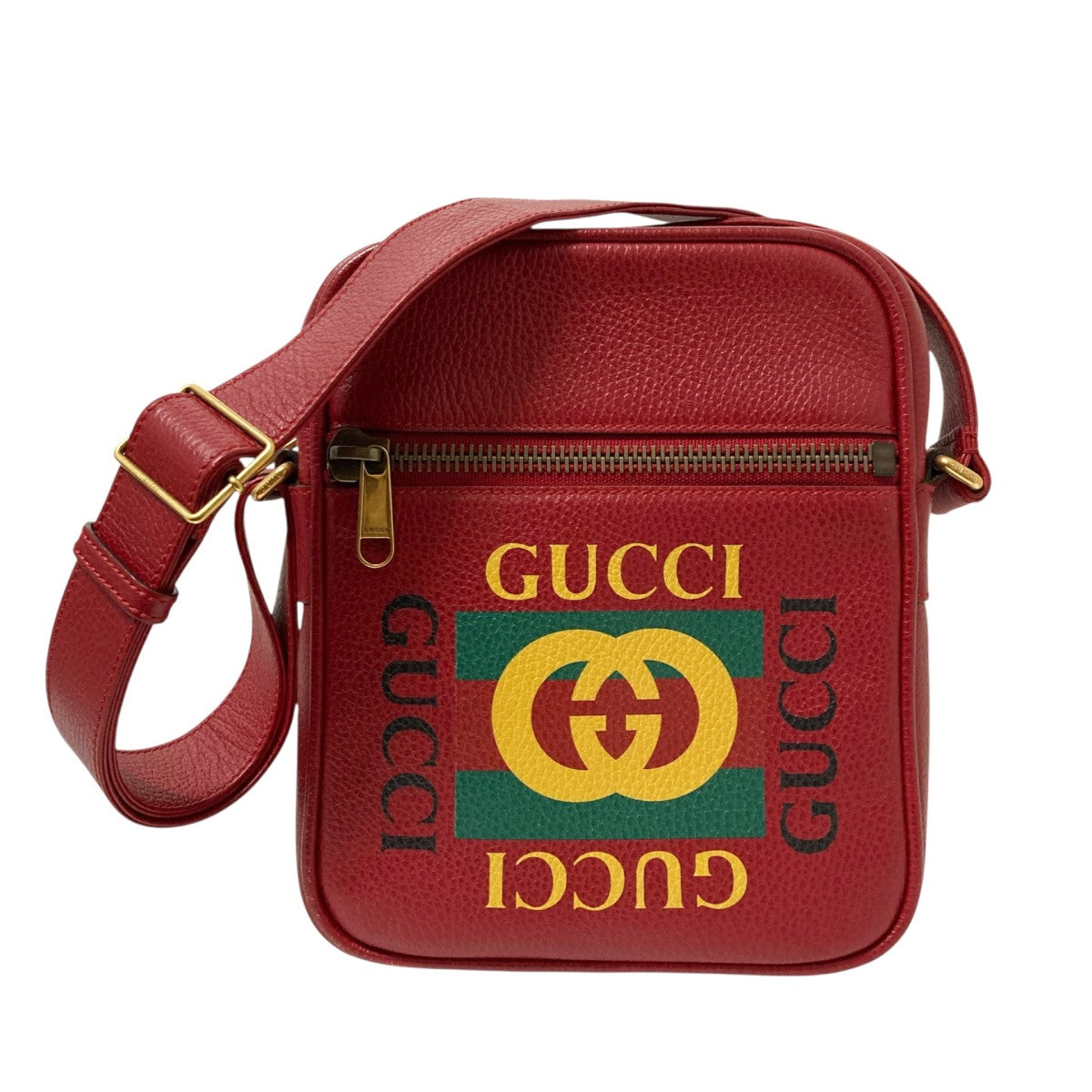 GUCCI グッチプリントメッセンジャーバッグ523591 古着・中古-1枚目のアイテム画像